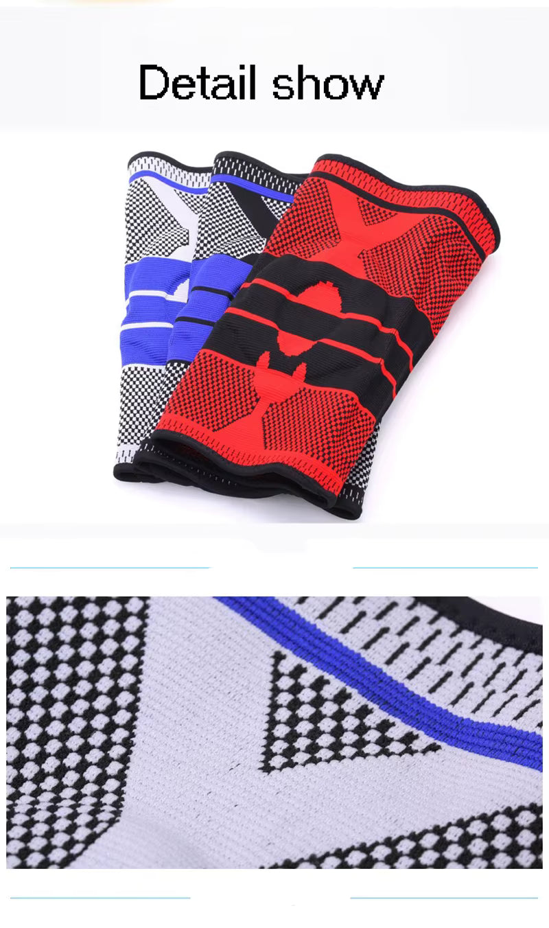 Rodilleras Deportivas Transpirables con Protección 3D y Soporte Antideslizante – Ideales para Baloncesto, Voleibol y Entrenamientos