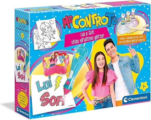Juego Creativo Purpurina Niños Manualidades – Kit de Arte con Colores Brillantes, Moldes y Stickers | Material Escolar y Decorativo