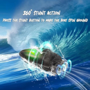 Mini barco de control remotoMini Barco de Control Remoto RC 2.4GHz | Lancha Teledirigida a Prueba de Agua | Alta Velocidad 360° | Recargable USB