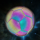 Balón de Fútbol Luminoso Reflectante para Noche | Incluye Bomba y Bolsa de Transporte